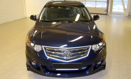 АБС-пластик Юбка переднего бампера "MUGEN Style" H.Accord VIII 2008-2010